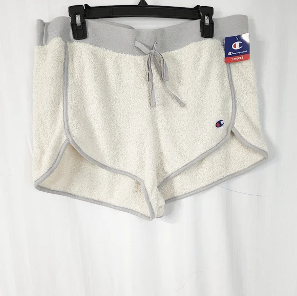 Champion hoodie & pajama shorts set size X-Large Long sleeves - Picture 9 of 15